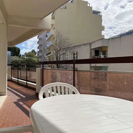 2p Avec Terrasses, Parking Prive, A 100m Des Plages - Juan-les-pins - Fr-1-252-196 Διαμέρισμα